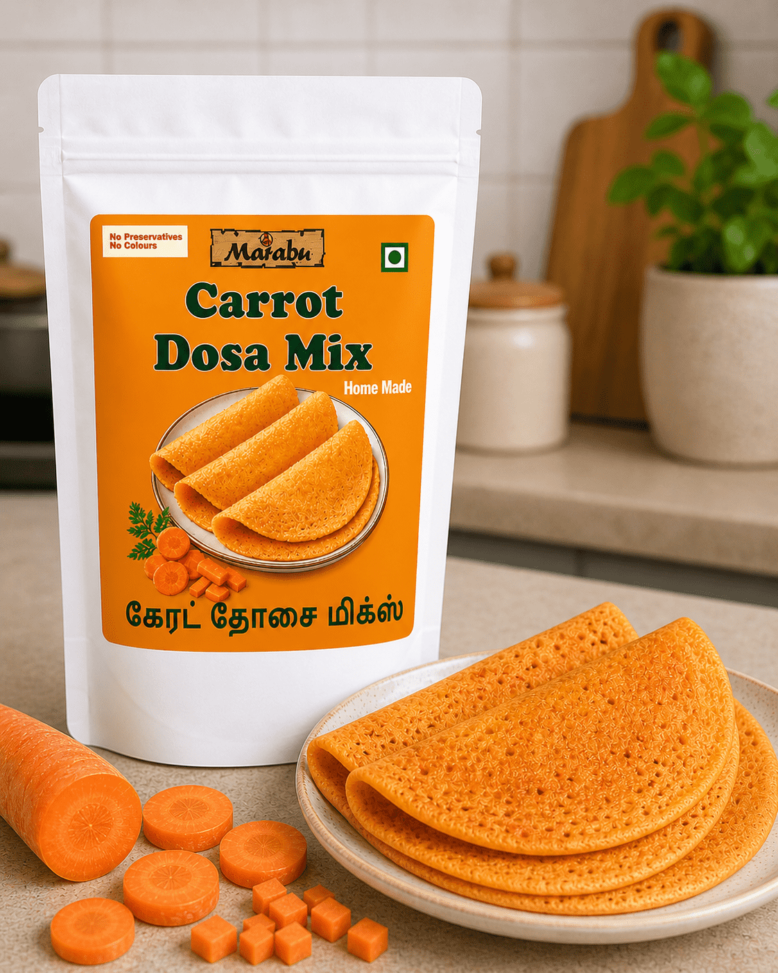 Carrot Dosa Mix 250gm