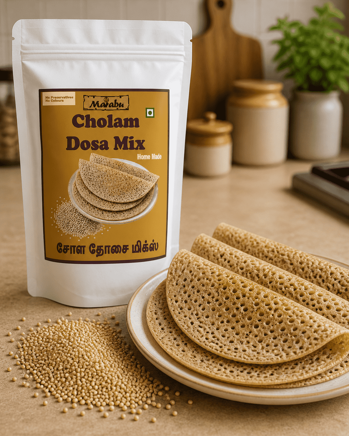 Cholam Dosa Mix 250gm