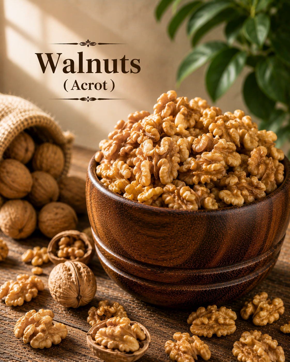California Walnults( அக்ரூட்)