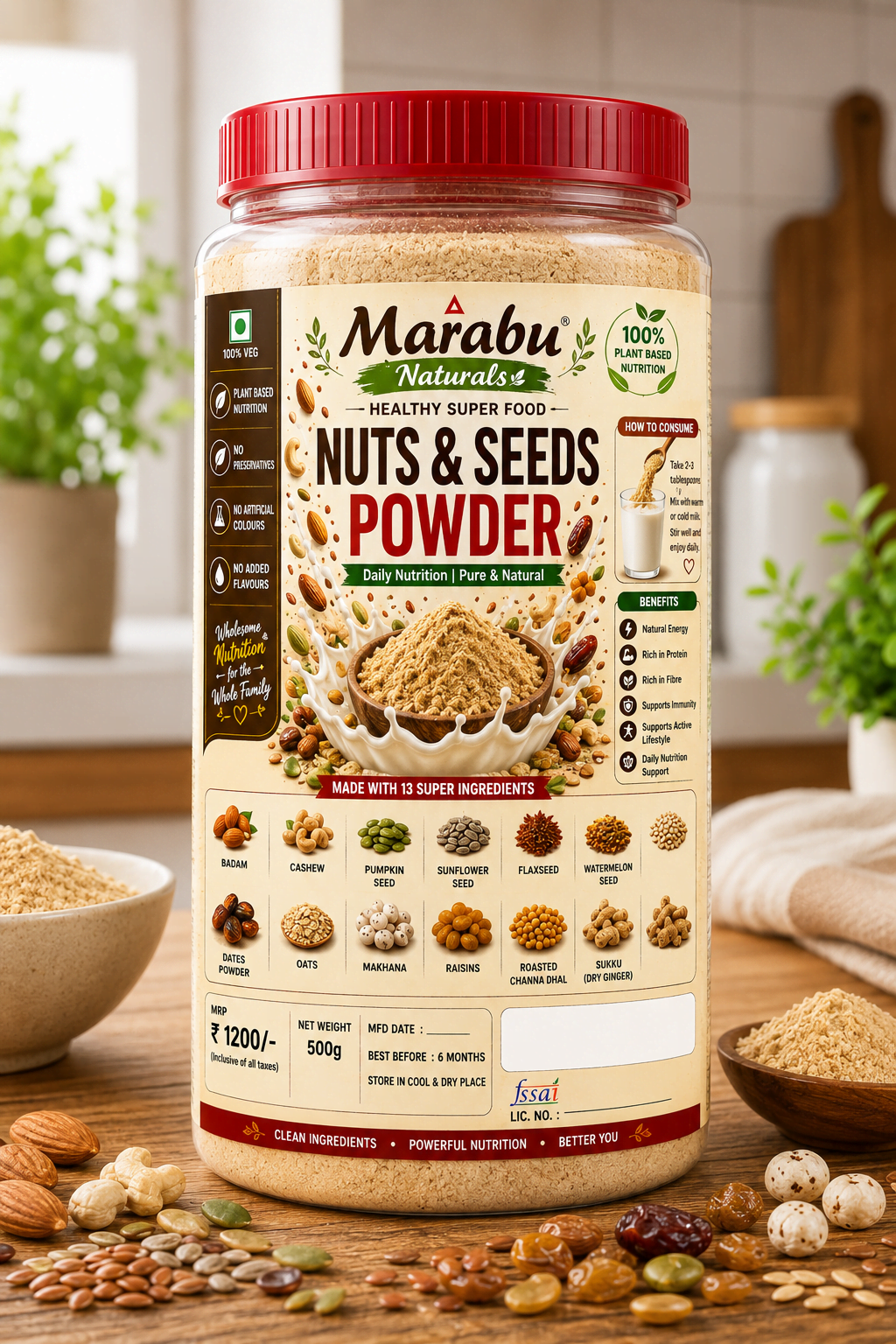 Nuts & Seeds Powder