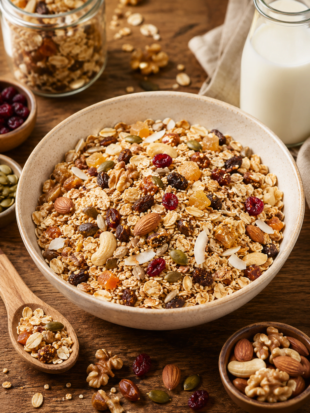 Mixed Nuts & Dry Fruits Muesli 250gm