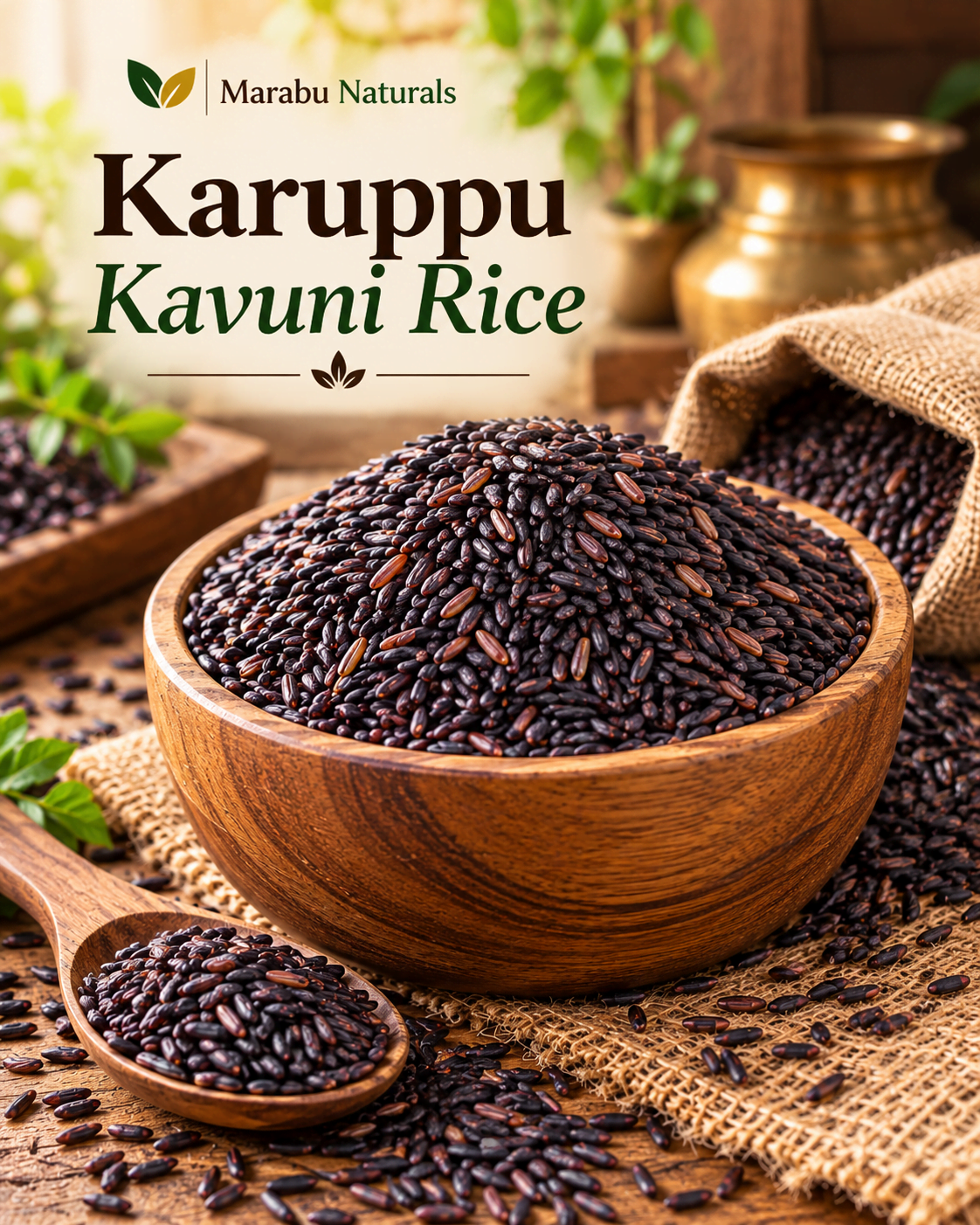 Karuppu Kavuni Rice | கருப்பு கவுணி அரிசி